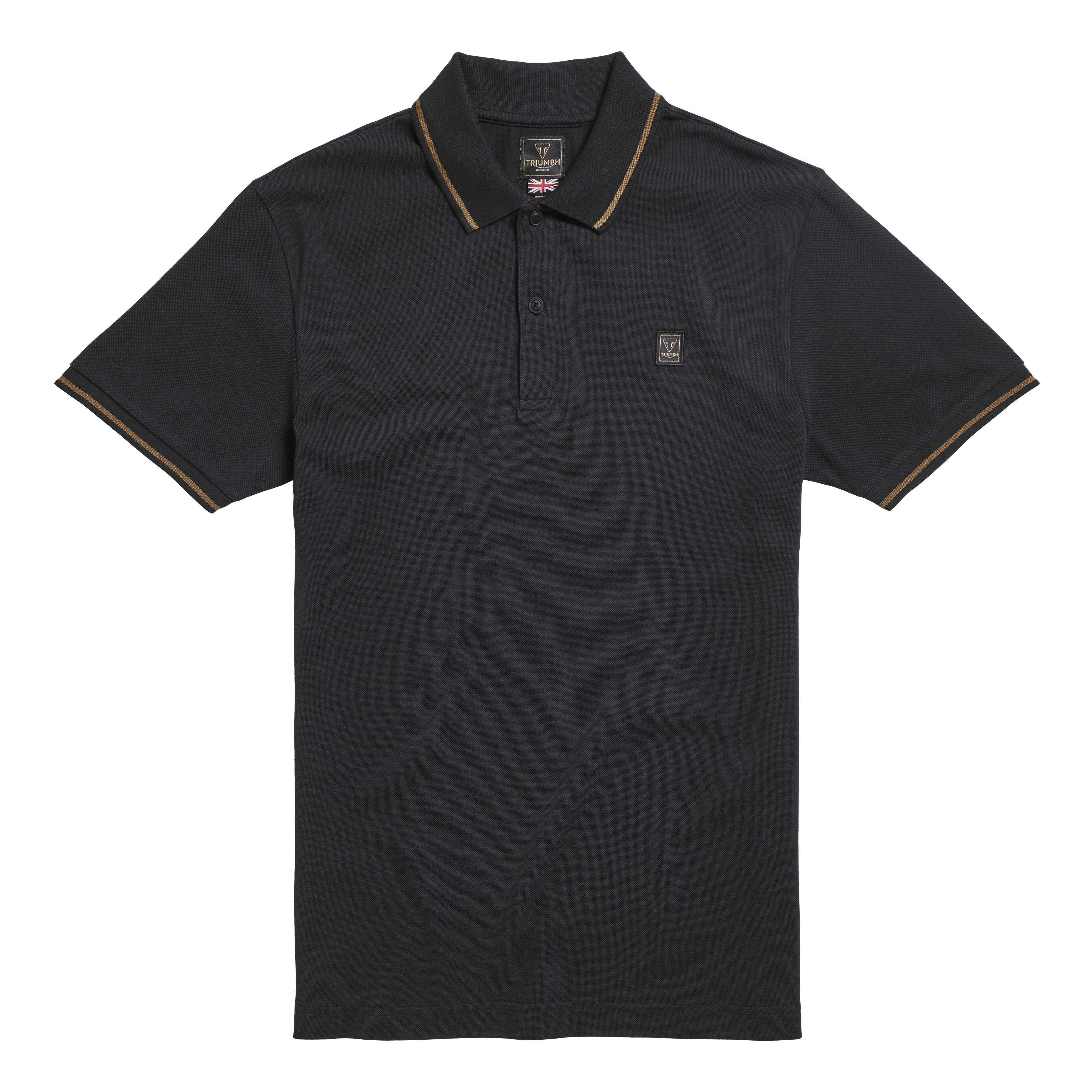 Lustleigh Polo Shirt in Black |Casual Clothing